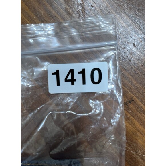 BILL BLASS VTG Jean Skirt 12P Denim Maxi Front/Back Slit Raw Hem Cowgirl Grunge - Picture 16 of 16